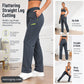 🔥LAST DAY SALE 50% OFF!!🔥Women’s Straight-Leg Cargo Trousers – Elastic Waist, 6-Pocket Casual Pants for Work, Travel & Everyday Wear 👖✨