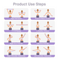 🔥Summer Hot Sale- ONLY £7.99!!⚡Figure 8 Resistance Bands – Silicone Exercise Bands for Women