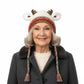 🎁🎄Christmas Sale 49% OFF! 🦌Original Design Festive Christmas Antler Hat🧶