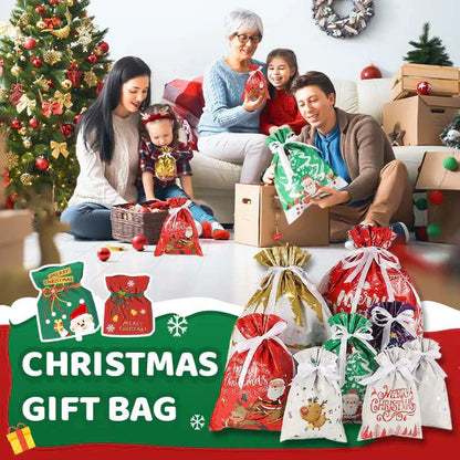 🔥Christmas Sale 60% OFF🎅The World’s Best Christmas Gift Bag With Drawstring🎁