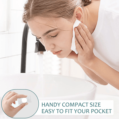 🏆Flash Sale-EACH ONLY ￡0.039!!!⚡50K+ SOLD!💥Compressed Towel Tablets - 142% high-quality pure cotton