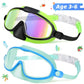 🔥Summer Cool Deal: £7.99!!🏆#1 Bestselling🏊‍♀️HD children's large frame waterproof and anti-fog swimming goggles