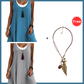 👗Last Day Sale 50% Off💃Women's Casual Loose Sleeveless Fake Two Piece Tank Dress