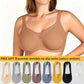⏳⏳Last Day Special Price £7.99 ! 💐Women's Elegant Sheer Full Coverage Plus Size Bra