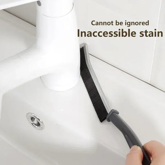🧹2026 HOT SALE🥳💞50K+ SOLD! 🧹✨ 50% OFF! Gap Brush with Hard Bristles – Cleans dirt from cracks & dead corners. Durable PP bristles, ergonomic handle – perfect for kitchen, bathroom & furniture gaps! 🏠💪