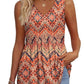 💖LAST DAY SALE 50% OFF✨Women Dressy Sleeveless V Neck Babydoll Tank Tops