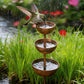🐦Final Hours Flash Sale ￡8.99!!⚡ Rain Catcher - Plant Support 🌧️Metal Garden Ornament