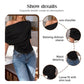 👕Summer Hot Sale - Up to 70% OFF⚡50K+ SOLD!🎁Women's Asymmetrical Off-Shoulder Batwing Sleeve Top👚