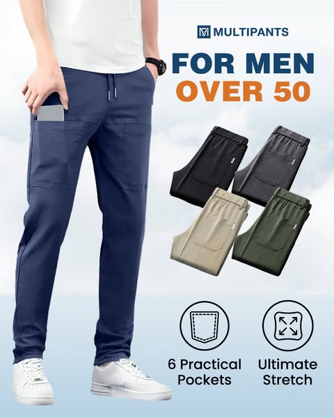 🏆Last Day Sale 65% OFF🥰MultiPants – High Stretch Multi-pocket Durable Cargo Pants
