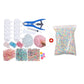 🔥HOT SALE 50% OFF🎁✨DIY Stress Ball Making Kit, Includes 6 Filling Packs, 10 Transparent Blank Soft Skins, Expansion Tool, Ideal for Adult Stress Relief, Squishy Maker
