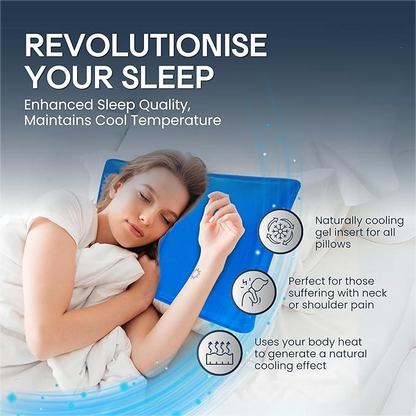 ❄️Hot Summer Sale - 50% OFF⏰Cooling Gel Pillow Mat for Sleeping