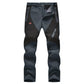 ⏳LAST DAY SALE 50% OFF!!🏆🔥Waterproof Winter Trousers with Fleece Lining Cargo Pants
