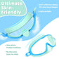 🔥Summer Cool Deal: £7.99!!🏆#1 Bestselling🏊‍♀️HD children's large frame waterproof and anti-fog swimming goggles
