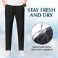 💖Final Hours Flash Sale ￡11.99!!⚡🎁Unisex Ultra Soft Stretch Perfect Drape Casual Pants