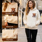 🐮Early Autumn’s Sale 50% OFF🧥🎁Cute Highland Cow Cozy Fleece-Lined Hooded Sweatshirt