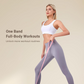 🔥Summer Hot Sale- ONLY £7.99!!⚡Figure 8 Resistance Bands – Silicone Exercise Bands for Women