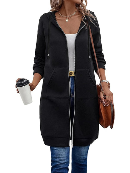 🏆 Last Day Special Price:￡12.99!!🔥✨ Women's Zip-Up Fleece Hoodies-UK