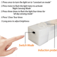 🔥Last Day Special Price £6.99!!🔥-💡Punch-free Smart Sensor Magnetic Rechargeable LED Lights