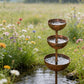 🐦Final Hours Flash Sale ￡8.99!!⚡ Rain Catcher - Plant Support 🌧️Metal Garden Ornament