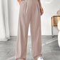 🏆2026 New Style 70% OFF💝Women's High Waisted Straight Leg Work Trousers with Side Pockets -✨Smart & Casual Look for Office and Beyond