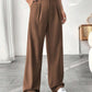 🏆2026 New Style 70% OFF💝Women's High Waisted Straight Leg Work Trousers with Side Pockets -✨Smart & Casual Look for Office and Beyond