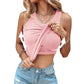 🏖️🍹Summer Hot Sale - Up to 70% OFF⚡50K+ SOLD!🎁Ribbed Stretchy Tank Top with Shelf Bra