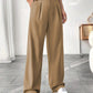 🏆2026 New Style 70% OFF💝Women's High Waisted Straight Leg Work Trousers with Side Pockets -✨Smart & Casual Look for Office and Beyond