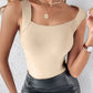 🏆Last Day Special Price ￡8.99!!💐Women's U Neck Thermal Tank Tops with Built-In Bra