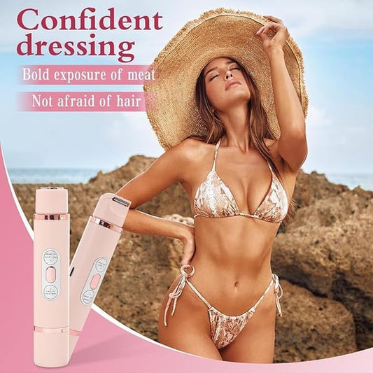 ✨This Summer Special Price ￡12.99!!🏖️2-In-1 Women's Electric Cordless Shaver