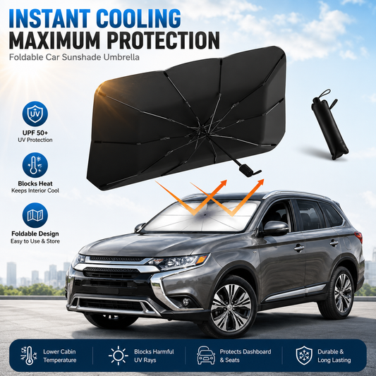 ☀️Summer Hot Sale 50% OFF !🚗 Foldable Car Window Sunshade – Blocks UV rays and heat – Protects the dashboard and interior 🛡️