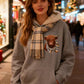 🐮Early Autumn’s Sale 50% OFF🧥🎁Cute Highland Cow Cozy Fleece-Lined Hooded Sweatshirt