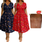 🌹2026 Summer New Arrival 50% OFF💥Women's V-Neck Floral Print Dress with Twist Waist