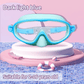 🔥Summer Cool Deal: £7.99!!🏆#1 Bestselling🏊‍♀️HD children's large frame waterproof and anti-fog swimming goggles
