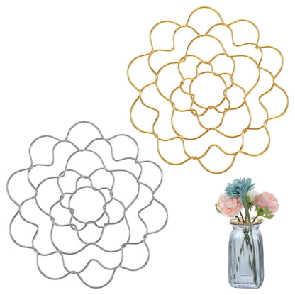 💕Buy 1 Get 1 Free-Each Only ￡3.99!!🎁Stainless Steel Floral Grid Organizer💐