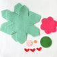 🎄Christmas Sale-Buy 1 get 1 Free!!🎁✨Christmas Snowflake Felt Ornament/Ornament Kit