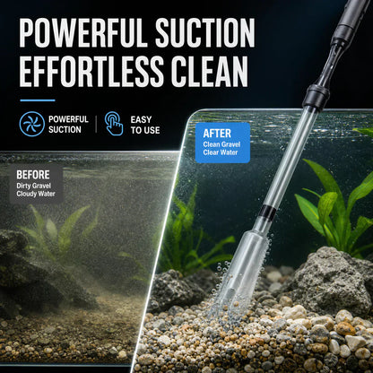 🎉LAST DAY SALE ONLY￡10.99!🔥Electric Aquarium Gravel Cleaner✨