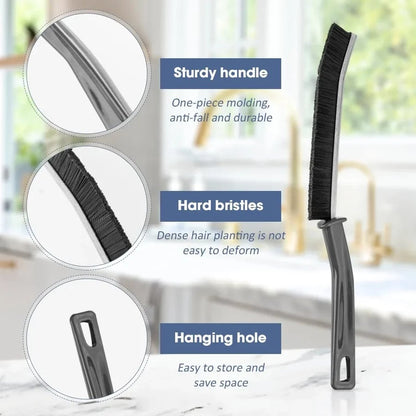 🧹2026 HOT SALE🥳💞50K+ SOLD! 🧹✨ 50% OFF! Gap Brush with Hard Bristles – Cleans dirt from cracks & dead corners. Durable PP bristles, ergonomic handle – perfect for kitchen, bathroom & furniture gaps! 🏠💪