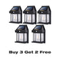 🎉70% OFF🎉SOLAR WALL LIGHT💡-Motion Sensor & Weatherproof, Automatic Dusk to Dawn Operation, Easy Installation for Garden and Pathway🌟