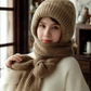 🔥Last Day £9.99!!⚡50K+ SOLD!❄️Winter Versatile Knitted Hooded Scarf For Women