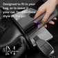 🔥NEW YEAR SALE £13.99!!⚡50K+ SOLD!💁‍♀️Wireless Ceramic Heating Hair Straightening Hairbrush