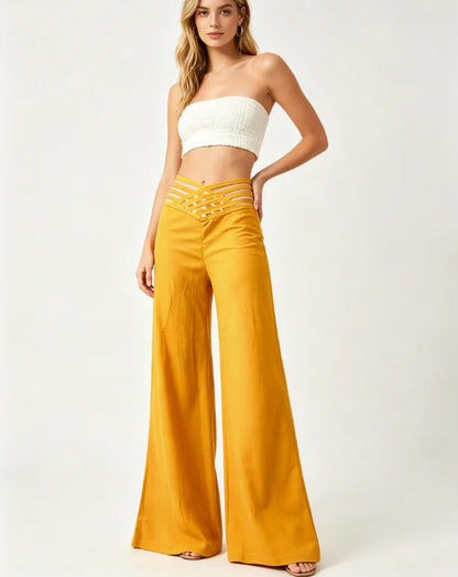 💗LAST DAY SALE 60% OFF⚡50K+ SOLD💕Women's Casual High-Waisted Wide-Leg Pants