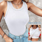 🏖️🍹Summer Hot Sale - Up to 70% OFF⚡50K+ SOLD!🎁Ribbed Stretchy Tank Top with Shelf Bra