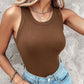 🏖️🍹Summer Hot Sale - Up to 70% OFF⚡50K+ SOLD!🎁Ribbed Stretchy Tank Top with Shelf Bra