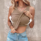🏖️🍹Summer Hot Sale - Up to 70% OFF⚡50K+ SOLD!🎁Ribbed Stretchy Tank Top with Shelf Bra