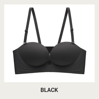 💗LAST DAY SALE 60% OFF⚡50K+ SOLD💕🌟Invisible Strap Front Buckle Push Up Bra🥰