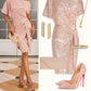 💃LAST DAY SALE 50% OFF!!✨Sparkly One-Shoulder Ruched Dress