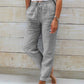 🌸LAST DAY SPECIAL PRICE: ￡10.99!!🌸Women's  Elastic Waist Cotton Linen Casual Pants
