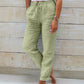 🌸LAST DAY SPECIAL PRICE: ￡10.99!!🌸Women's  Elastic Waist Cotton Linen Casual Pants