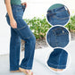 👖LAST DAY SALE 50% OFF💖Tummy Control High Rise Cargo Wide Leg Jeans