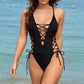 🌊Summer Cool Deal: £14.99!!🌊Women's Sexy V-Neck One Piece Swimsuit